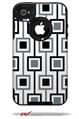 Squares In Squares - Decal Style Vinyl Skin fits Otterbox Commuter iPhone4/4s Case (CASE SOLD SEPARATELY)