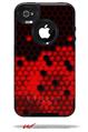 HEX Red - Decal Style Vinyl Skin fits Otterbox Commuter iPhone4/4s Case (CASE SOLD SEPARATELY)