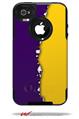 Ripped Colors Purple Yellow - Decal Style Vinyl Skin fits Otterbox Commuter iPhone4/4s Case (CASE SOLD SEPARATELY)