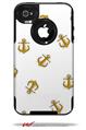 Anchors Away White - Decal Style Vinyl Skin fits Otterbox Commuter iPhone4/4s Case (CASE SOLD SEPARATELY)