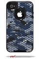 HEX Mesh Camo 01 Blue - Decal Style Vinyl Skin fits Otterbox Commuter iPhone4/4s Case (CASE SOLD SEPARATELY)