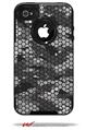 HEX Mesh Camo 01 Gray - Decal Style Vinyl Skin fits Otterbox Commuter iPhone4/4s Case (CASE SOLD SEPARATELY)