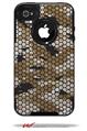 HEX Mesh Camo 01 Tan - Decal Style Vinyl Skin fits Otterbox Commuter iPhone4/4s Case (CASE SOLD SEPARATELY)