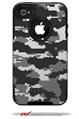 WraptorCamo Digital Camo Gray - Decal Style Vinyl Skin fits Otterbox Commuter iPhone4/4s Case (CASE SOLD SEPARATELY)