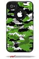WraptorCamo Digital Camo Green - Decal Style Vinyl Skin fits Otterbox Commuter iPhone4/4s Case (CASE SOLD SEPARATELY)