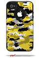 WraptorCamo Digital Camo Yellow - Decal Style Vinyl Skin fits Otterbox Commuter iPhone4/4s Case (CASE SOLD SEPARATELY)