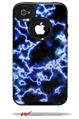 Electrify Blue - Decal Style Vinyl Skin fits Otterbox Commuter iPhone4/4s Case (CASE SOLD SEPARATELY)