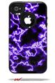 Electrify Purple - Decal Style Vinyl Skin fits Otterbox Commuter iPhone4/4s Case (CASE SOLD SEPARATELY)