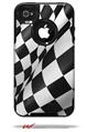 Checkered Racing Flag - Decal Style Vinyl Skin fits Otterbox Commuter iPhone4/4s Case (CASE SOLD SEPARATELY)