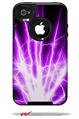 Lightning Purple - Decal Style Vinyl Skin fits Otterbox Commuter iPhone4/4s Case (CASE SOLD SEPARATELY)