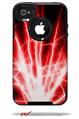 Lightning Red - Decal Style Vinyl Skin fits Otterbox Commuter iPhone4/4s Case (CASE SOLD SEPARATELY)