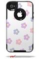 Pastel Flowers - Decal Style Vinyl Skin fits Otterbox Commuter iPhone4/4s Case (CASE SOLD SEPARATELY)