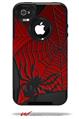 Spider Web - Decal Style Vinyl Skin fits Otterbox Commuter iPhone4/4s Case (CASE SOLD SEPARATELY)