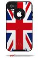Union Jack 02 - Decal Style Vinyl Skin fits Otterbox Commuter iPhone4/4s Case (CASE SOLD SEPARATELY)