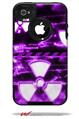 Radioactive Purple - Decal Style Vinyl Skin fits Otterbox Commuter iPhone4/4s Case (CASE SOLD SEPARATELY)