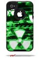 Radioactive Green - Decal Style Vinyl Skin fits Otterbox Commuter iPhone4/4s Case (CASE SOLD SEPARATELY)