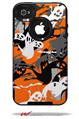 Halloween Ghosts - Decal Style Vinyl Skin fits Otterbox Commuter iPhone4/4s Case (CASE SOLD SEPARATELY)