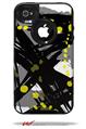 Abstract 02 Yellow - Decal Style Vinyl Skin fits Otterbox Commuter iPhone4/4s Case (CASE SOLD SEPARATELY)