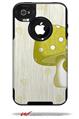 Mushrooms Yellow - Decal Style Vinyl Skin fits Otterbox Commuter iPhone4/4s Case (CASE SOLD SEPARATELY)