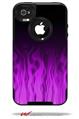 Fire Purple - Decal Style Vinyl Skin fits Otterbox Commuter iPhone4/4s Case (CASE SOLD SEPARATELY)