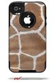Giraffe 02 - Decal Style Vinyl Skin fits Otterbox Commuter iPhone4/4s Case (CASE SOLD SEPARATELY)