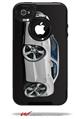 2010 Camaro RS White - Decal Style Vinyl Skin fits Otterbox Commuter iPhone4/4s Case (CASE SOLD SEPARATELY)