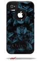 Skulls Confetti Blue - Decal Style Vinyl Skin fits Otterbox Commuter iPhone4/4s Case (CASE SOLD SEPARATELY)