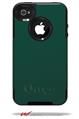 Solids Collection Hunter Green - Decal Style Vinyl Skin fits Otterbox Commuter iPhone4/4s Case (CASE SOLD SEPARATELY)