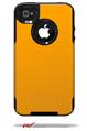 Solids Collection Orange - Decal Style Vinyl Skin fits Otterbox Commuter iPhone4/4s Case (CASE SOLD SEPARATELY)
