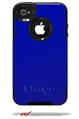 Solids Collection Royal Blue - Decal Style Vinyl Skin fits Otterbox Commuter iPhone4/4s Case (CASE SOLD SEPARATELY)