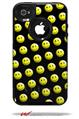 Smileys on Black - Decal Style Vinyl Skin fits Otterbox Commuter iPhone4/4s Case (CASE SOLD SEPARATELY)