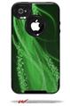 Mystic Vortex Green - Decal Style Vinyl Skin fits Otterbox Commuter iPhone4/4s Case (CASE SOLD SEPARATELY)