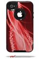 Mystic Vortex Red - Decal Style Vinyl Skin fits Otterbox Commuter iPhone4/4s Case (CASE SOLD SEPARATELY)