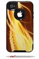 Mystic Vortex Yellow - Decal Style Vinyl Skin fits Otterbox Commuter iPhone4/4s Case (CASE SOLD SEPARATELY)