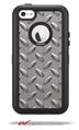 Diamond Plate Metal 02 - Decal Style Vinyl Skin fits Otterbox Defender iPhone 5C Case (CASE SOLD SEPARATELY)