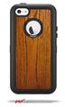Wood Grain - Oak 01 - Decal Style Vinyl Skin fits Otterbox Defender iPhone 5C Case (CASE SOLD SEPARATELY)