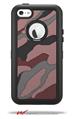 Camouflage Pink - Decal Style Vinyl Skin fits Otterbox Defender iPhone 5C Case (CASE SOLD SEPARATELY)