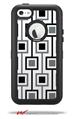 Squares In Squares - Decal Style Vinyl Skin fits Otterbox Defender iPhone 5C Case (CASE SOLD SEPARATELY)