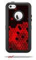 HEX Red - Decal Style Vinyl Skin fits Otterbox Defender iPhone 5C Case (CASE SOLD SEPARATELY)