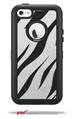Zebra Skin - Decal Style Vinyl Skin fits Otterbox Defender iPhone 5C Case (CASE SOLD SEPARATELY)
