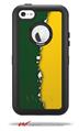 Ripped Colors Green Yellow - Decal Style Vinyl Skin fits Otterbox Defender iPhone 5C Case (CASE SOLD SEPARATELY)