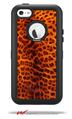 Fractal Fur Cheetah - Decal Style Vinyl Skin fits Otterbox Defender iPhone 5C Case (CASE SOLD SEPARATELY)