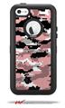 WraptorCamo Digital Camo Pink - Decal Style Vinyl Skin fits Otterbox Defender iPhone 5C Case (CASE SOLD SEPARATELY)