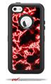Electrify Red - Decal Style Vinyl Skin fits Otterbox Defender iPhone 5C Case (CASE SOLD SEPARATELY)