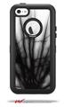 Lightning Black - Decal Style Vinyl Skin fits Otterbox Defender iPhone 5C Case (CASE SOLD SEPARATELY)