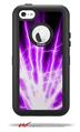 Lightning Purple - Decal Style Vinyl Skin fits Otterbox Defender iPhone 5C Case (CASE SOLD SEPARATELY)