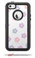 Pastel Flowers - Decal Style Vinyl Skin fits Otterbox Defender iPhone 5C Case (CASE SOLD SEPARATELY)