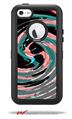 Alecias Swirl 02 - Decal Style Vinyl Skin fits Otterbox Defender iPhone 5C Case (CASE SOLD SEPARATELY)