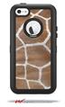 Giraffe 02 - Decal Style Vinyl Skin fits Otterbox Defender iPhone 5C Case (CASE SOLD SEPARATELY)