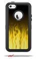 Fire Yellow - Decal Style Vinyl Skin fits Otterbox Defender iPhone 5C Case (CASE SOLD SEPARATELY)
